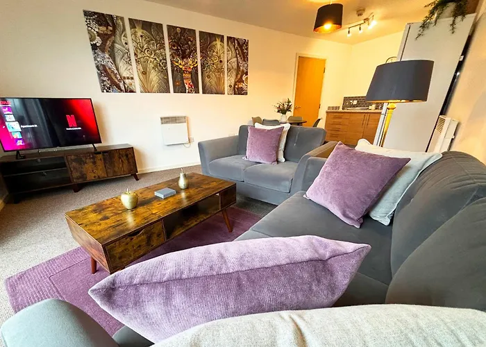 2 Bed Apartment Manchester Sportcity Opposite Etihad Stadium & Coop Live